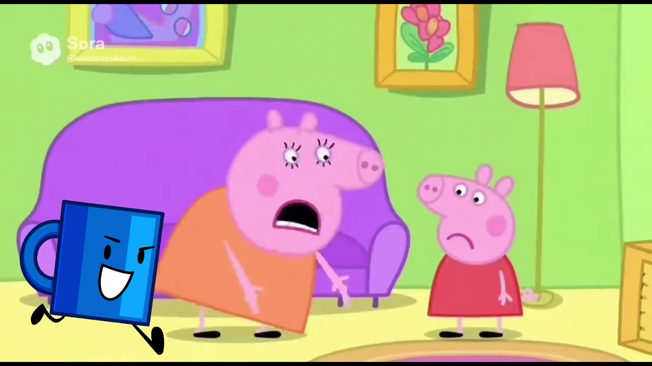 Cup Reacting To Peppa Pig Sora 2 Videos
