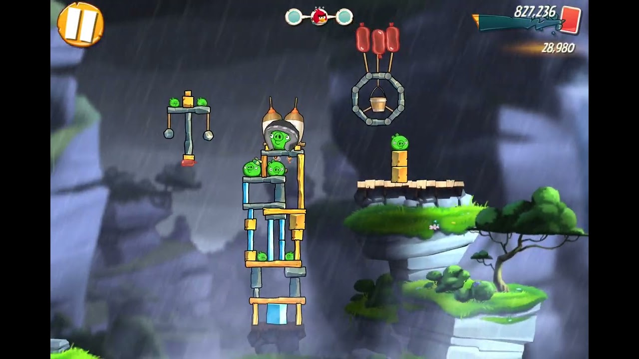 Angry birds 2 silver playing daily challange #angrybirds2 