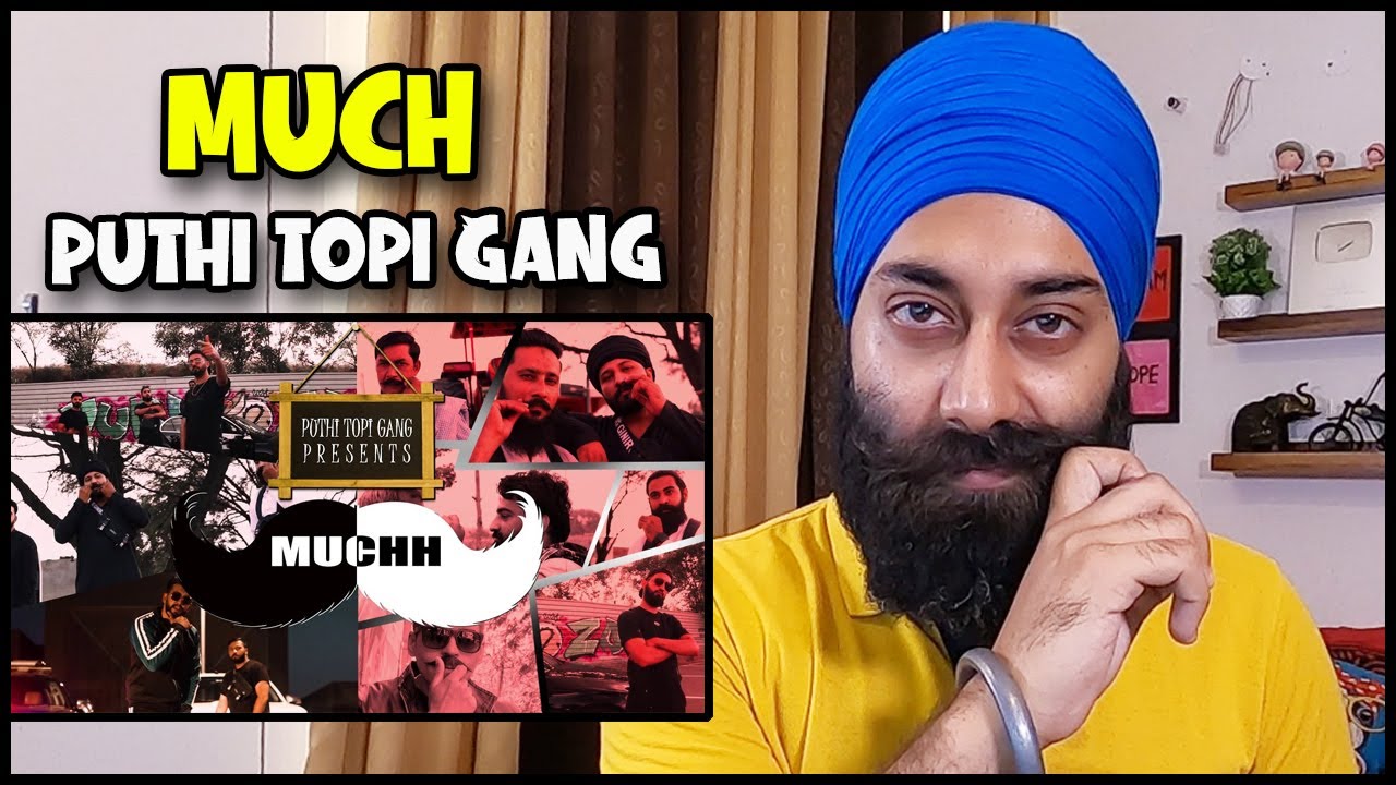 Puthi Topi Gang - MUCHH | Mixam | Mirza Nani | Rapo | PunjabiReel TV | REACTION