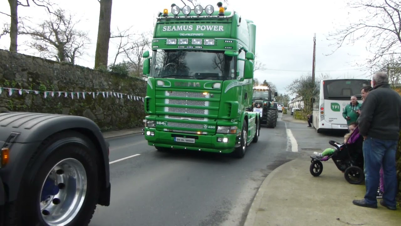 St Patrick’s Day Parade 17th March 2024, Borris, Co Carlow, Ireland.