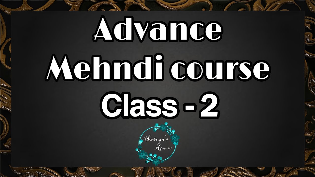 Mehndi class-2 | Mehndi kaise sikhe | Mehndi tutorial | Mehndi course | Mehndi kese lagaye | mehndi