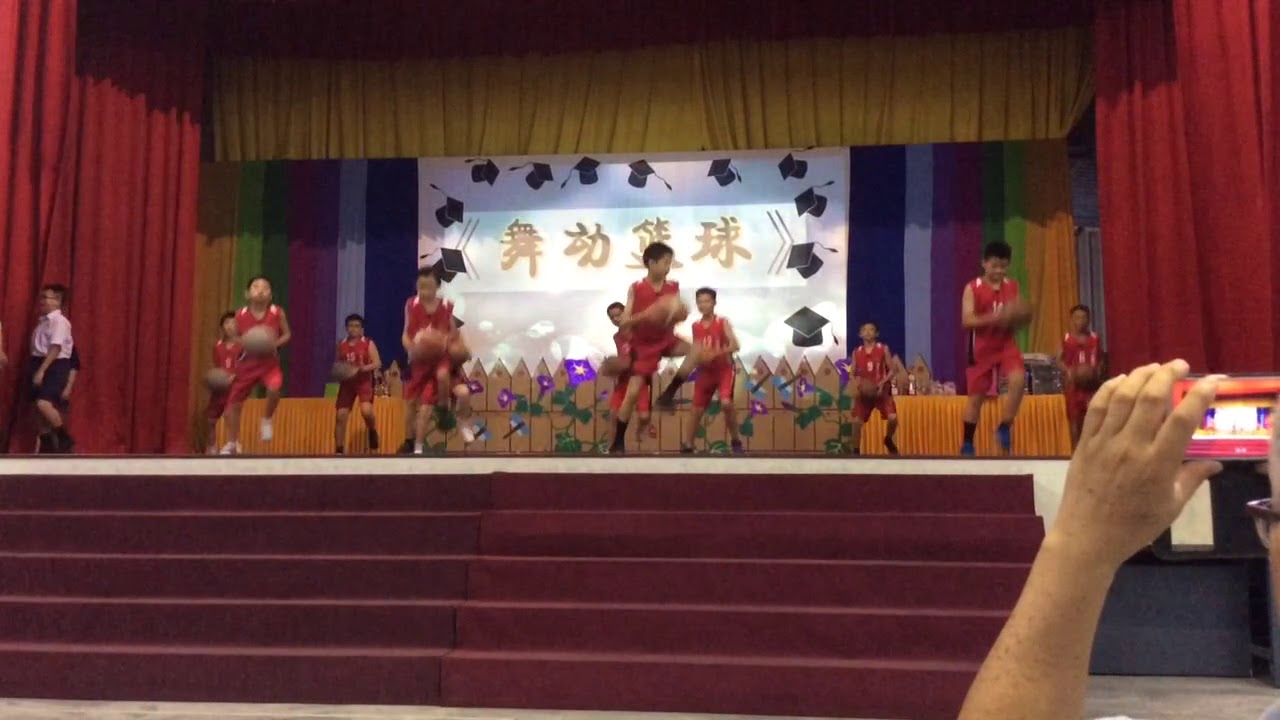 安顺培养华小篮球舞：《舞动篮球》——Gangnam Style