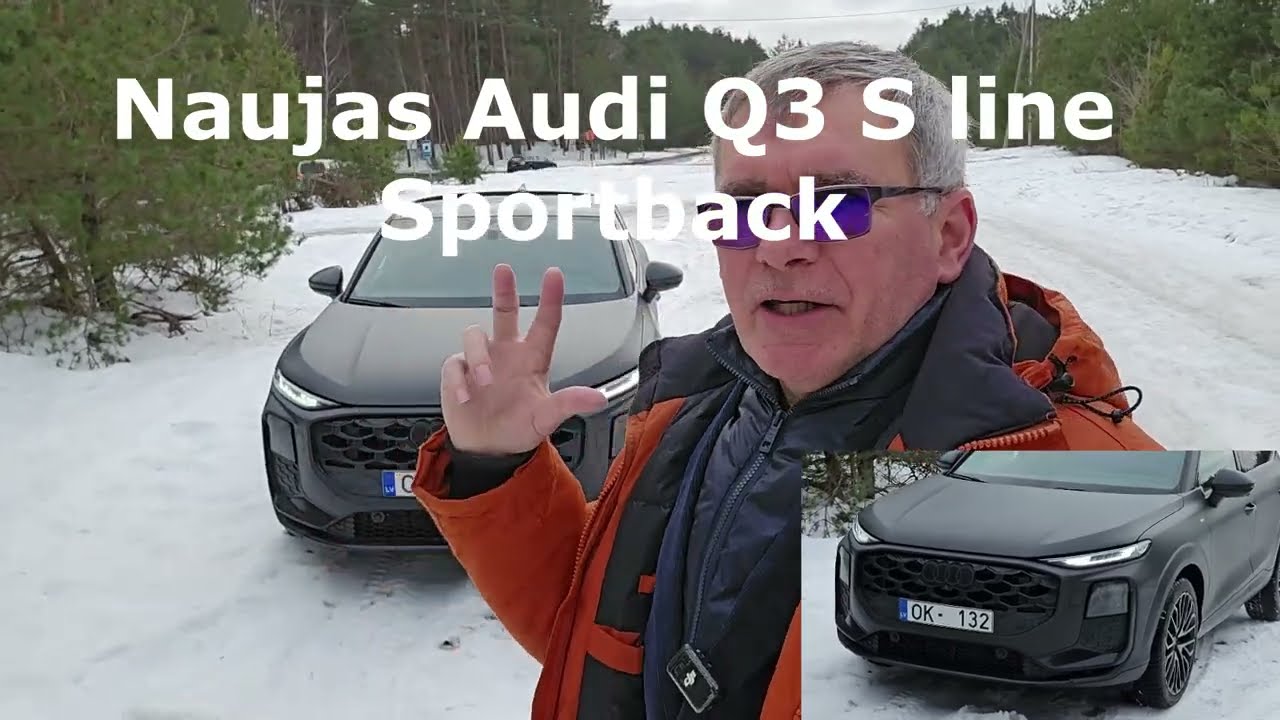 Naujoji Audi Q3: trys faktai apie 3-ios kartos visureigį