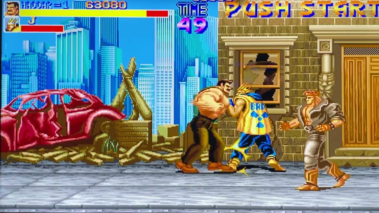 Final Fight Arcade Round 1