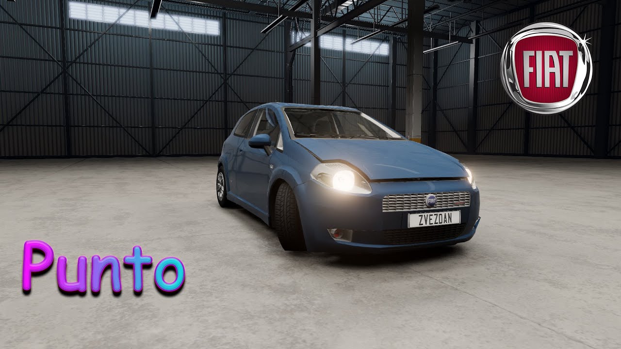 Fiat Punto-BeamNG Drive(#1225)
