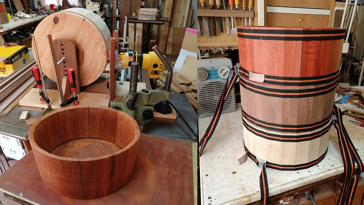Rullante a Doghe - Fai Da Te - Stave Drum Shells - Homemade