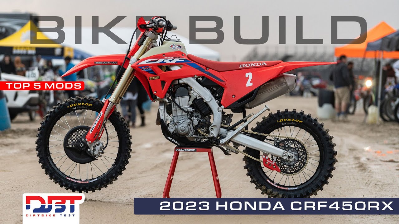 CRF450RX Top 5 Inexpensive Mods |  2023 Honda CRF450RX Setup Tips | Dirt Bike Test