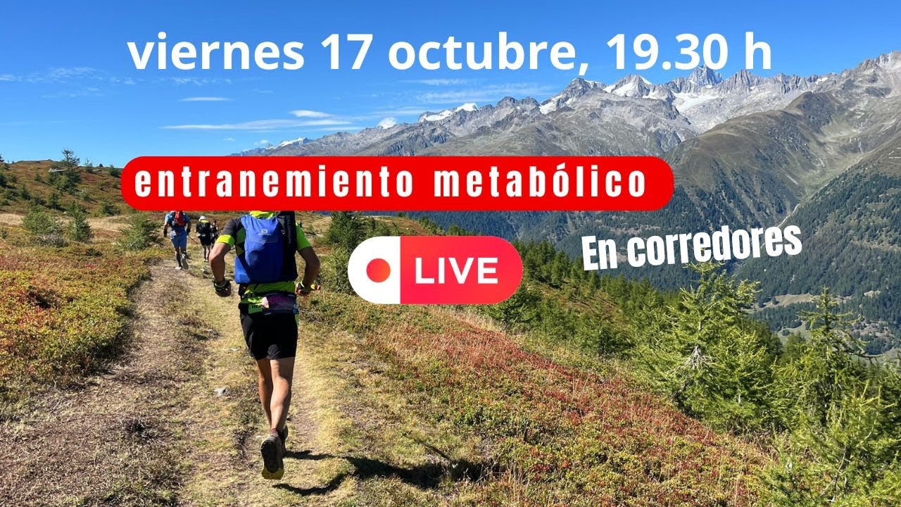 Entrenamiento metabólico en corredores