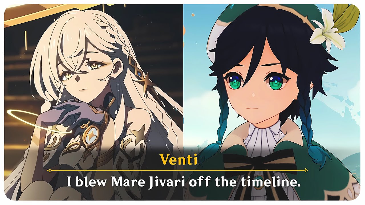 Venti Talks About Istaroth & Mare Jivari's Disappearance (Cutscene) | Genshin Impact 5.8