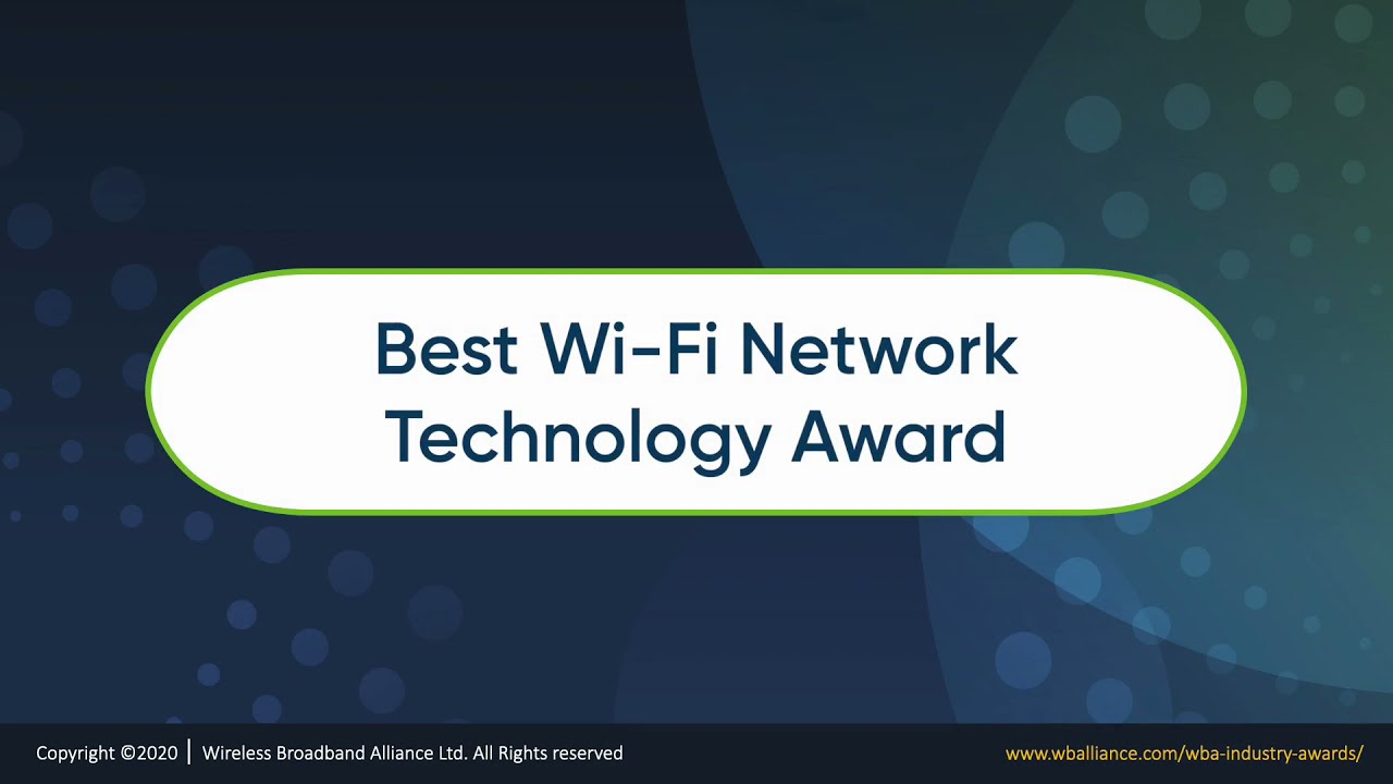 WBA Industry Awards - Ontix and GlobalReach Technology with AT&T