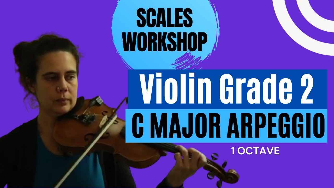 Scales Workshop - Violin Grade 2 - C Major Arpeggio: 1 Octave