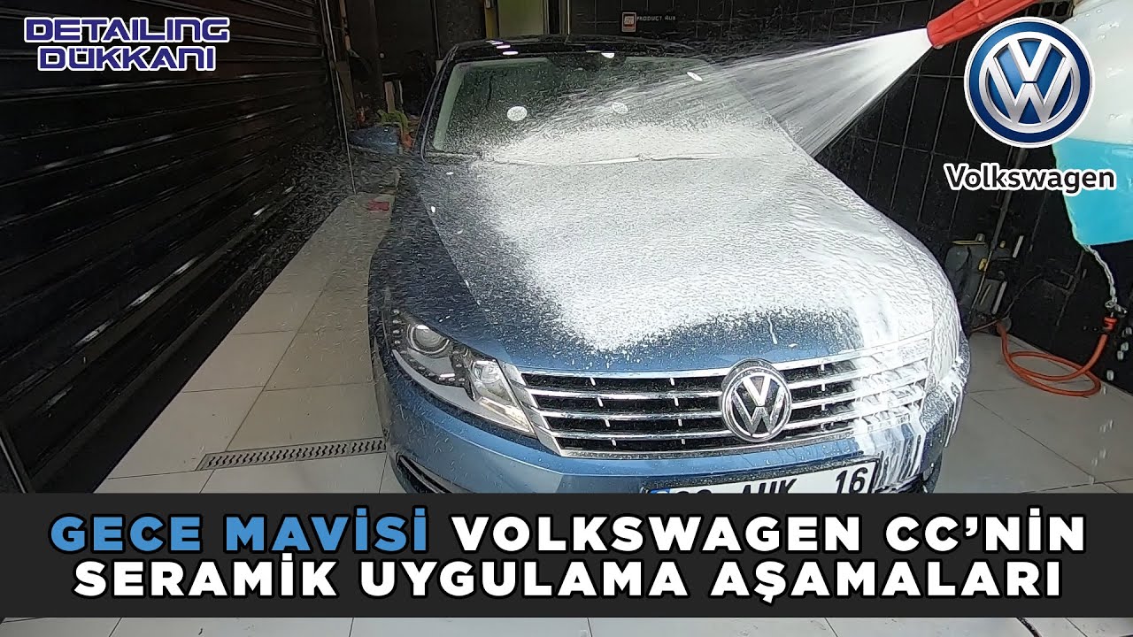 Görülmeye Değer Rengi İle Volkswagen CC Detailing Dükkanı'nda | Seramik Kaplama