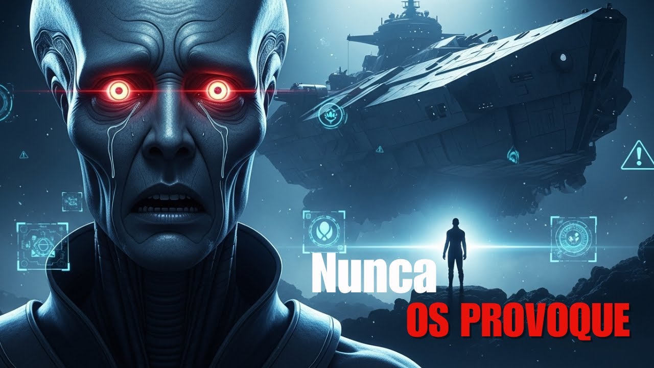 Nunca Confronte Humanos: O Aviso Alienígena Que Chegou Tarde Demais!#FiccaoCientifica #HFY #SciFi