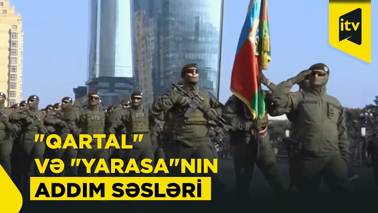 &ldquo;YARASA&rdquo; x&uuml;susi təyinatlıları Bakıda paraddan ke&ccedil;id etdi