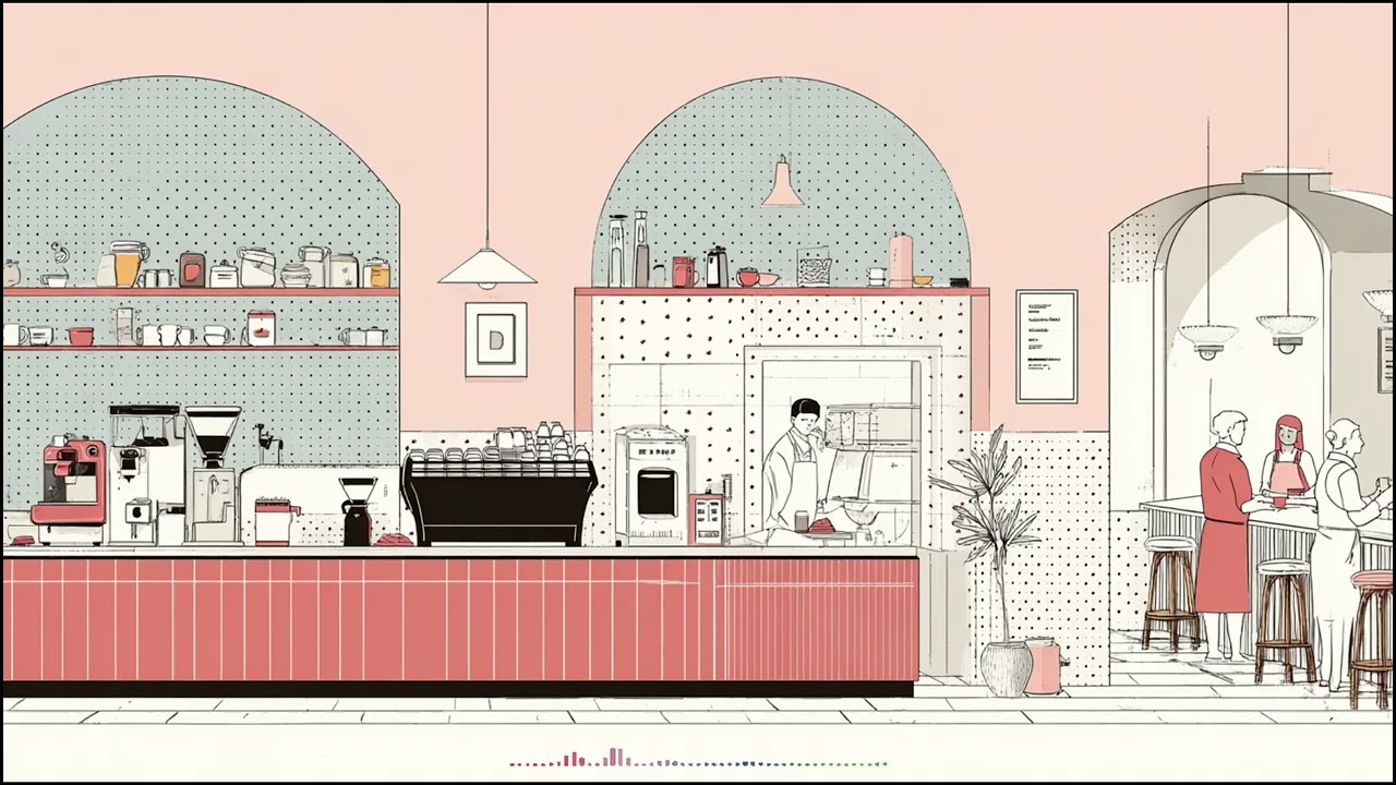 Playlist🍭가볍게 살짝 텐션 Up❗기분 좋아지는 공간, 인디 카페 재즈 | Indie Cafe Jazz