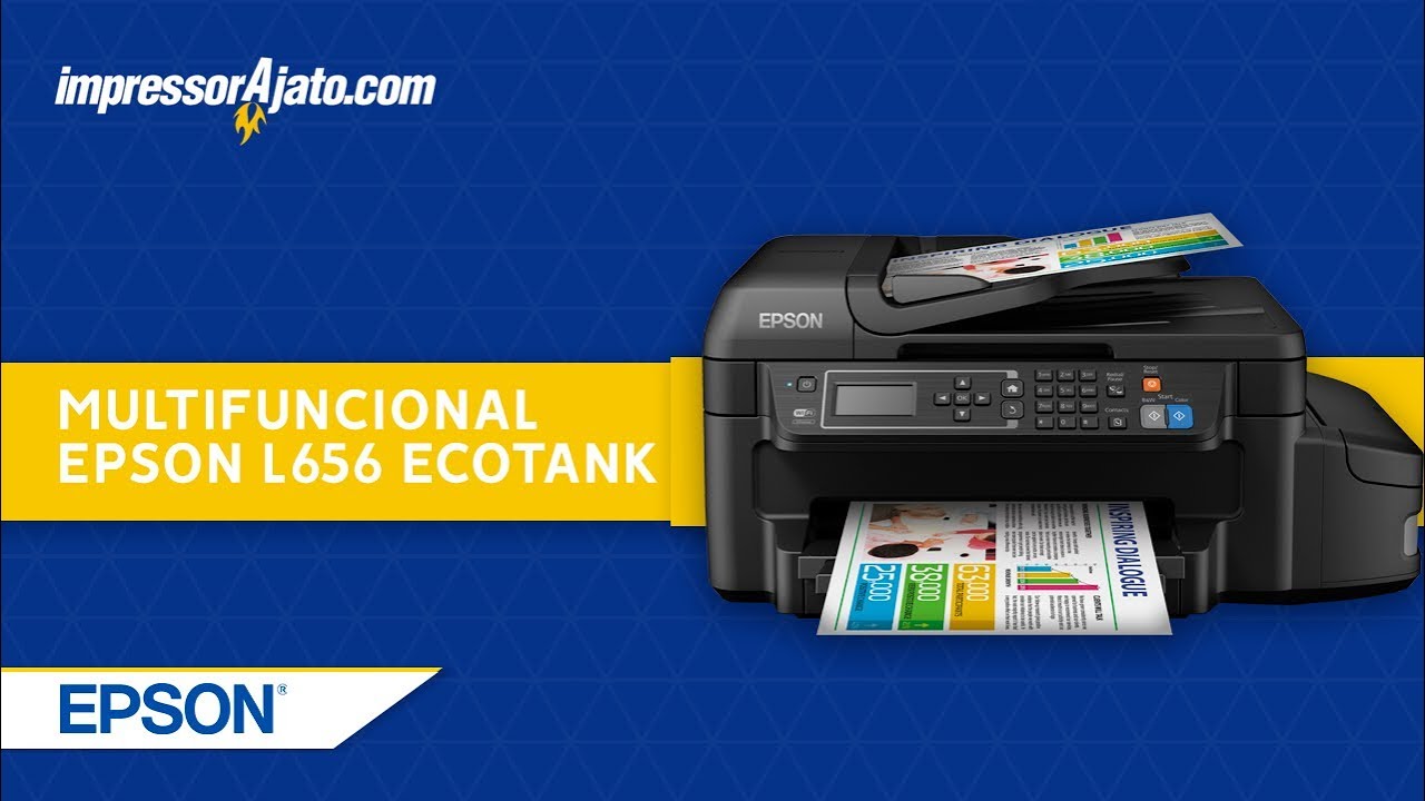 DEMONSTRA&Ccedil;&Atilde;O | Multifuncional Epson L656 EcoTank Wifi