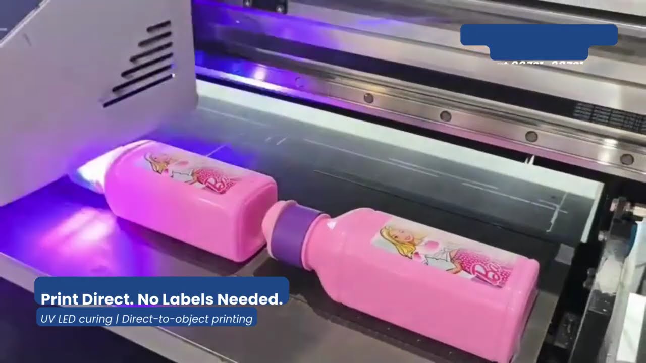 Flashjet i1600 VR – UV Printing on Bottles | High-Speed Bottle Printing | Book Demo 88721-88721