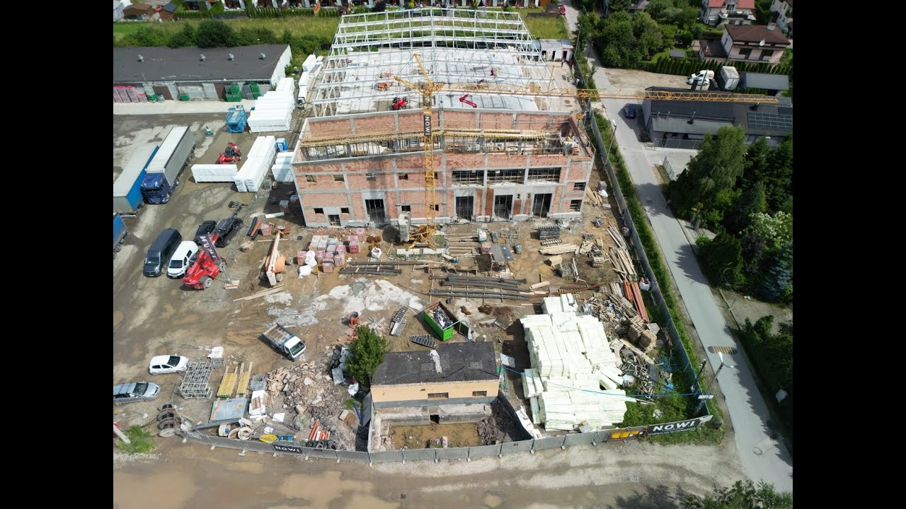 Hala magazynowa Szubryt - czerwiec 2024