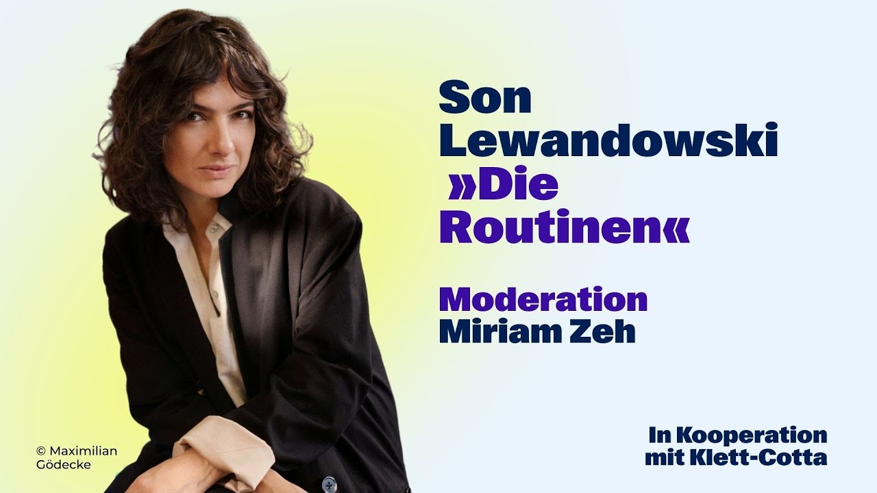 Son Lewandowski »Die Routinen« (Buchpremiere)