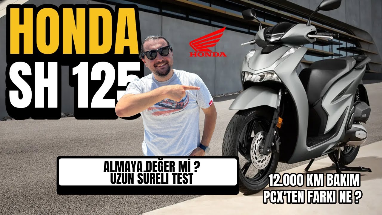 Honda SH 125 İnceleme | 2 Haftalık Yoğun Deneyim
