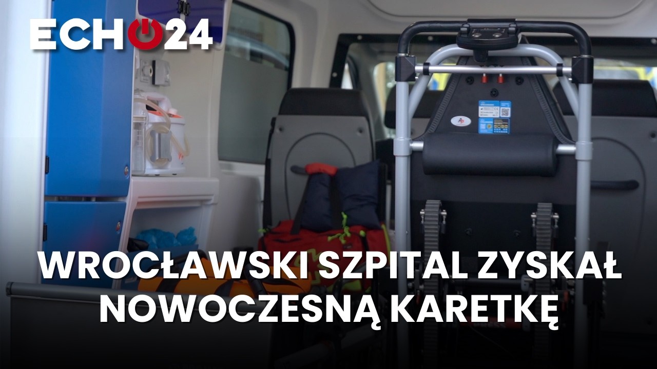 Wrocławski szpital zyskał nowoczesną karetkę