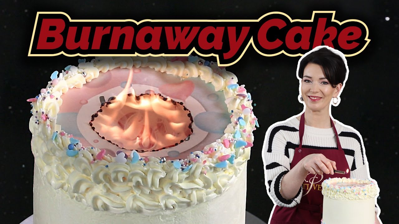 Burnaway Cake Tutorial 🤎 Brandhei&szlig;en Tortentrend einfach selber machen