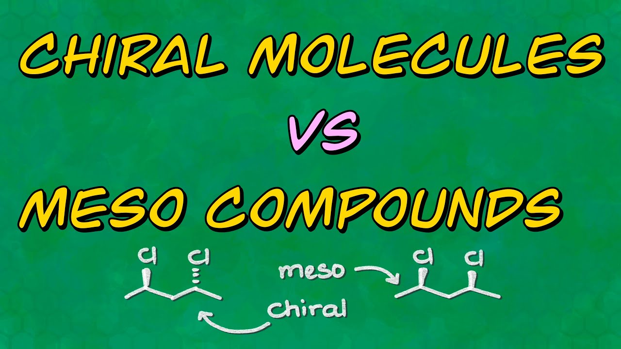 How to Identify Chiral Atoms, Chiral Molecules, and Meso Compounds