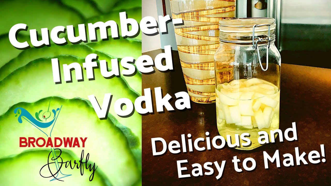 Picnic Perfect Cucumber Infused Vodka 🥒Refreshing and Surprisingly Easy to Make!