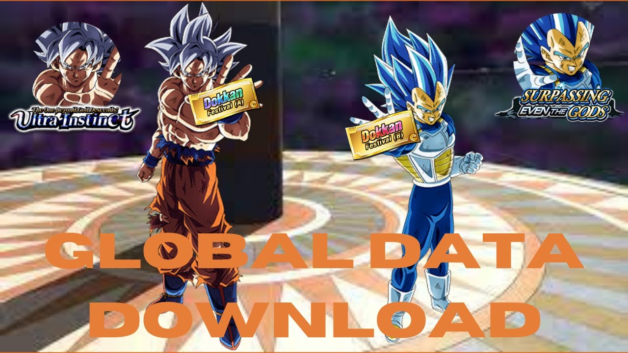 GLOBAL DATA DOWNLOAD!!!! | Dragon Ball Z Dokkan Battle
