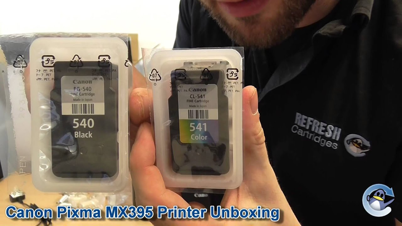 Canon Pixma MX395 Printer Unboxing
