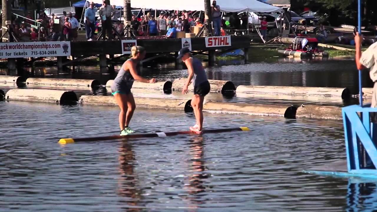 2014 World Log Rolling Championships, Lizzie Hoeschler Horvitz vs Shana Verstegen