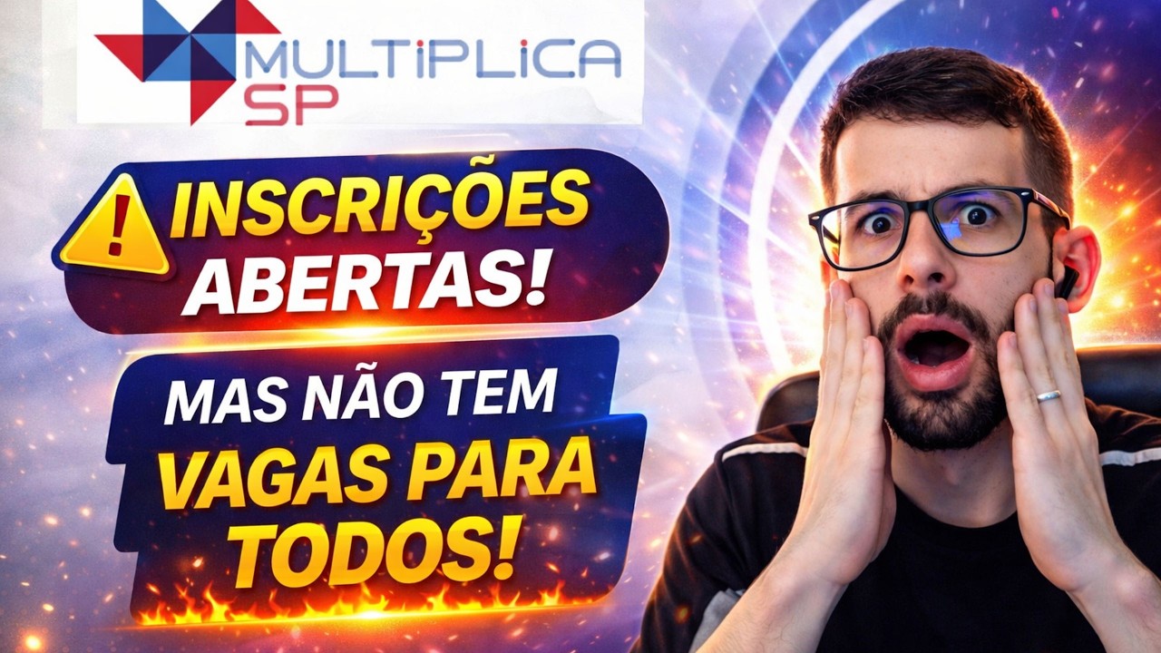 Como Fazer a Inscrição no Multiplica 2026!