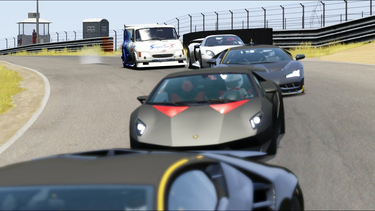 Ford Supervan III vs Supercars at Zandvoort