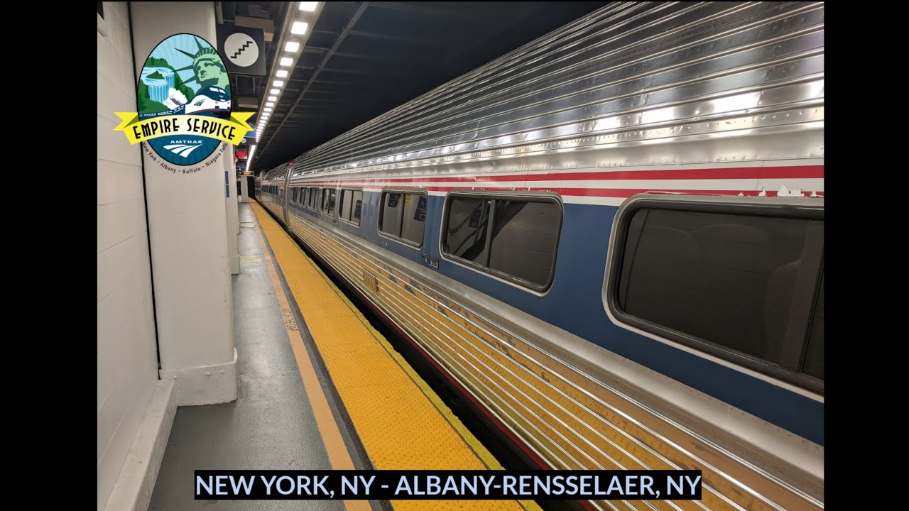 On Board Amtrak Empire Service Train #233 (New York Penn Station - Albany-Rensselaer) (6/13/2021)