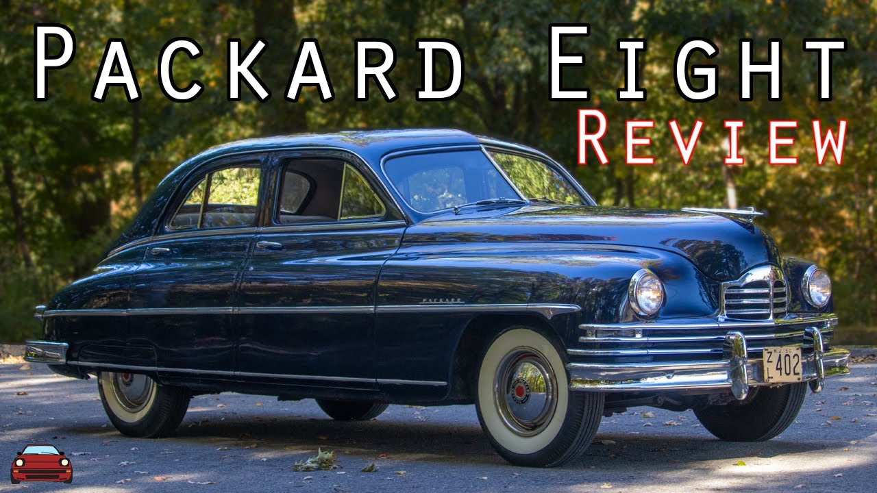 1950 Packard Eight Sedan Review - A Post-War Straight-8 Luxury Sedan!
