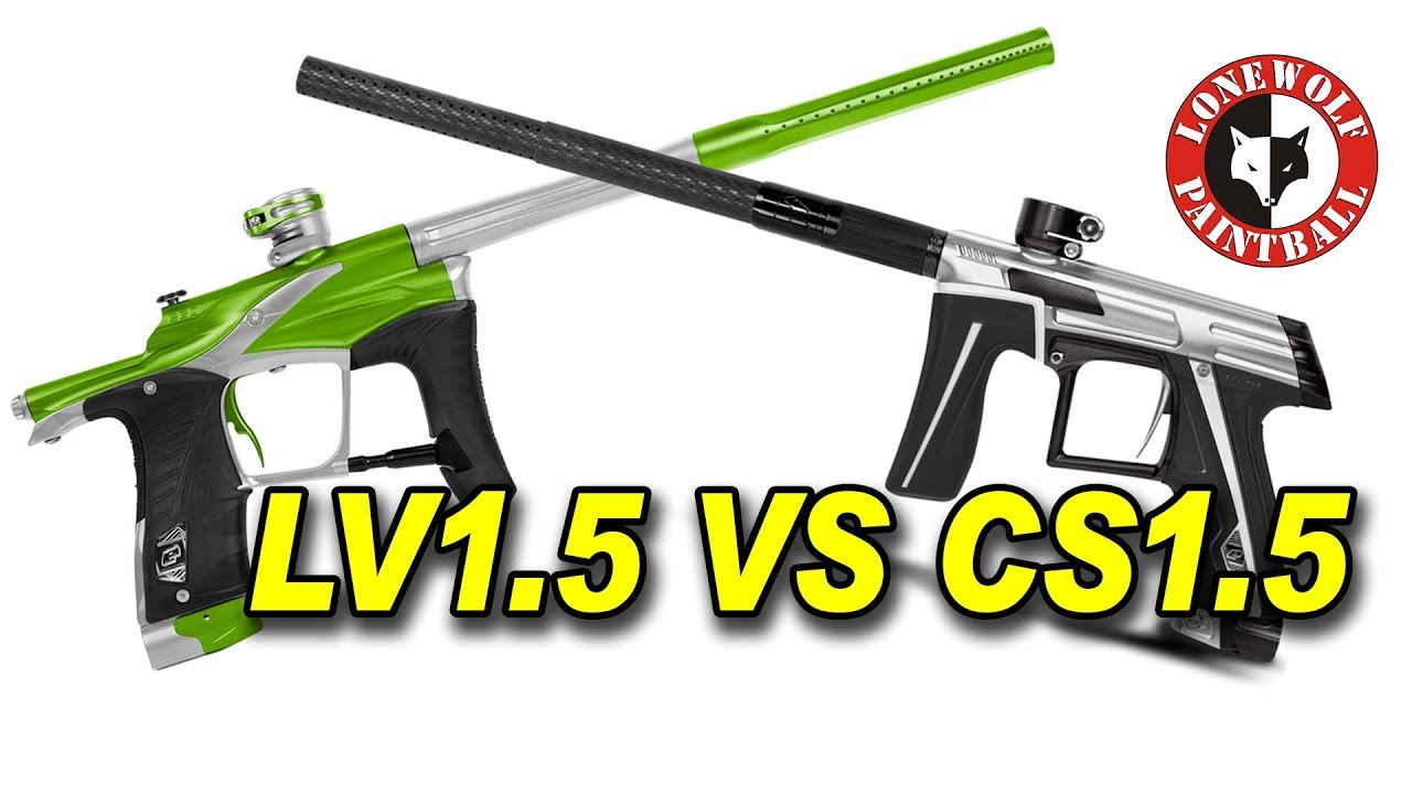 Planet Eclipse CS 1.5 vs LV 1.5 Marker Comparison | Lone Wolf Paintball Michigan