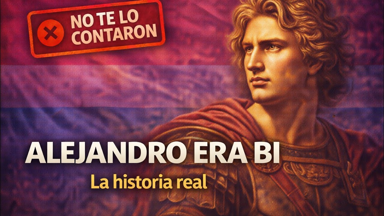 la BISEXUALIDAD de ALEJANDRO MAGNO 🏳️‍🌈