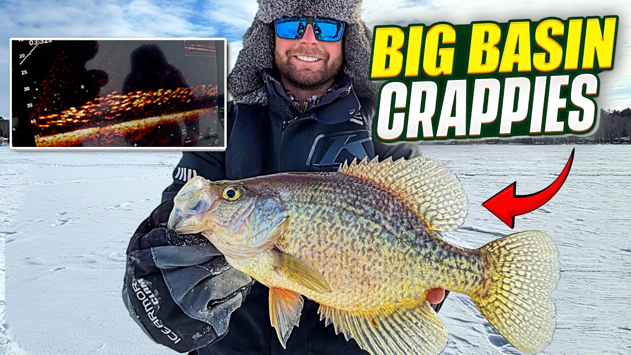 Big Northwoods Basin Crappies | Minnesota Ice Fishing
