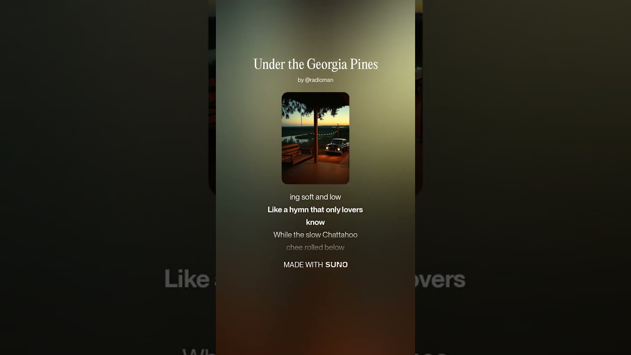Under the Georgia Pines