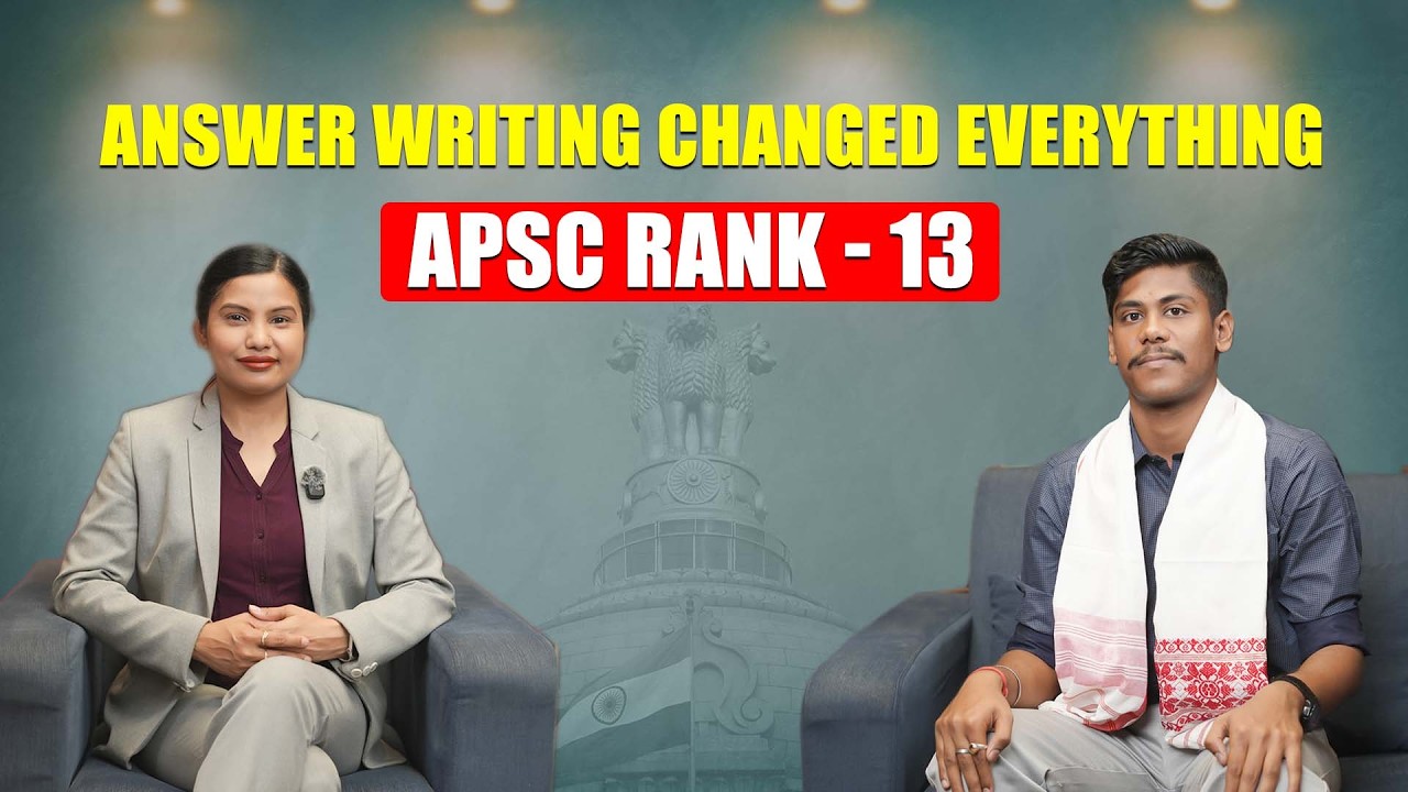 Answer Writing Changed Everything | APSC RANK-13 | Rajdeep Kumar das | @CareerClass-in