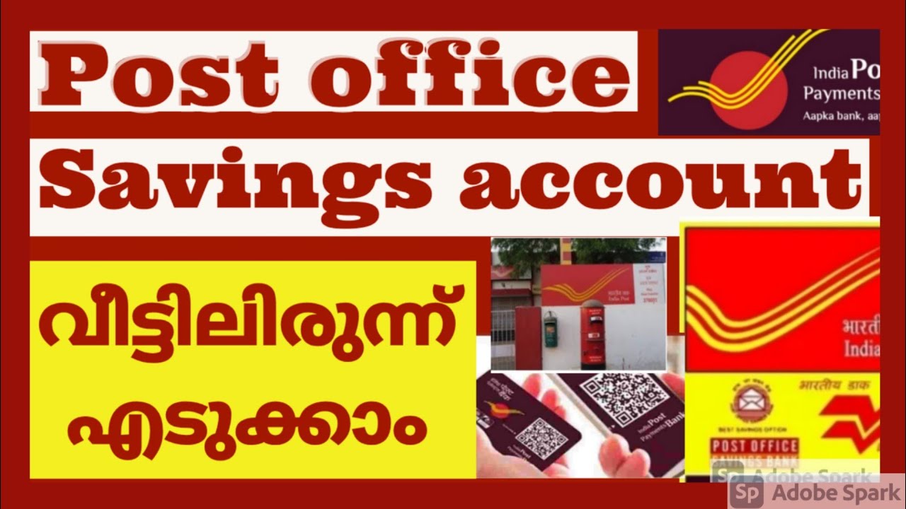 How to open Post office savings bank account | online