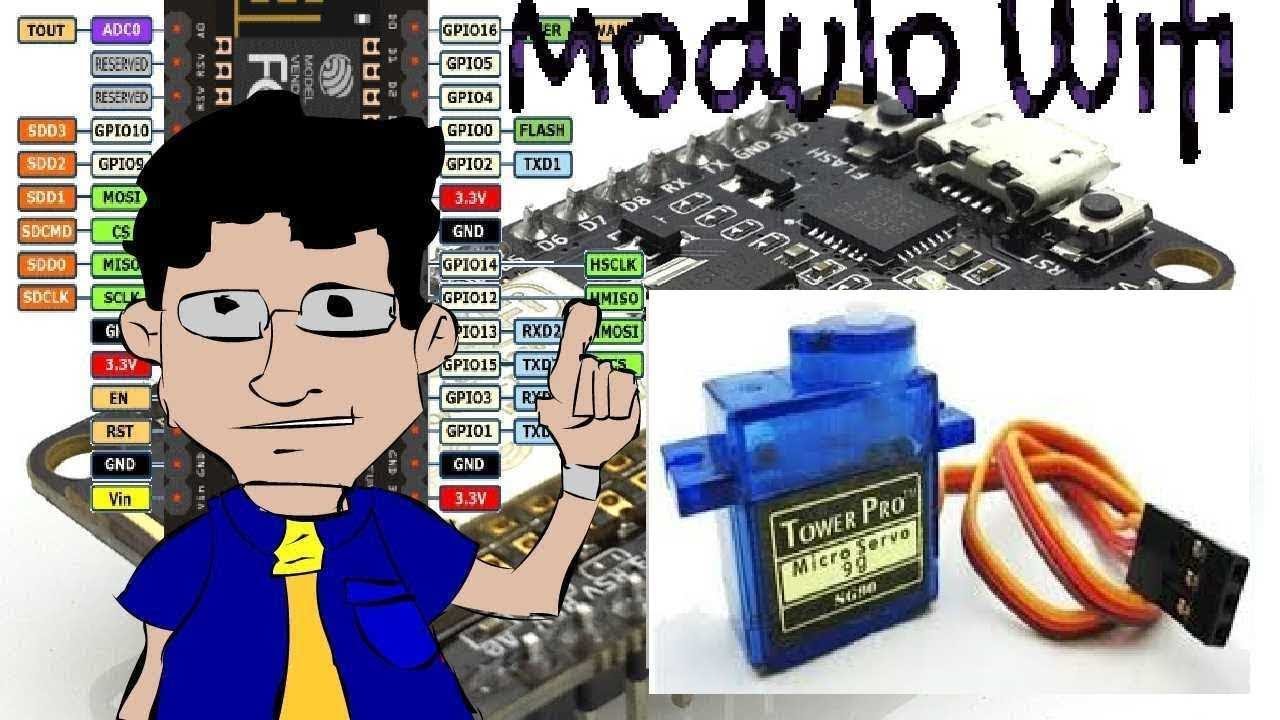 ESP8266 WIFI SERVO MOTOR