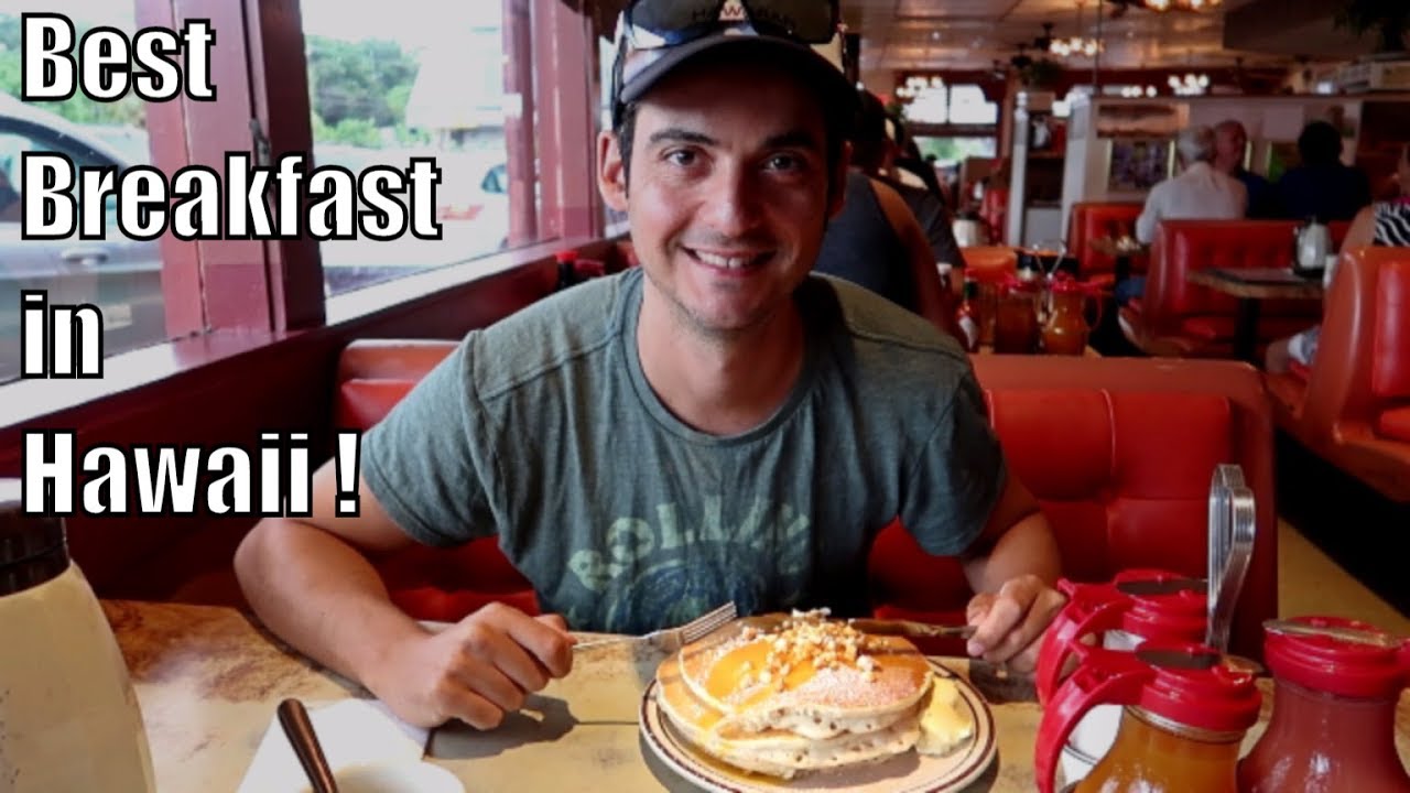 😝 INSANE 24-Hour Pancake House in Hilo (Hawaii Travel Guide)