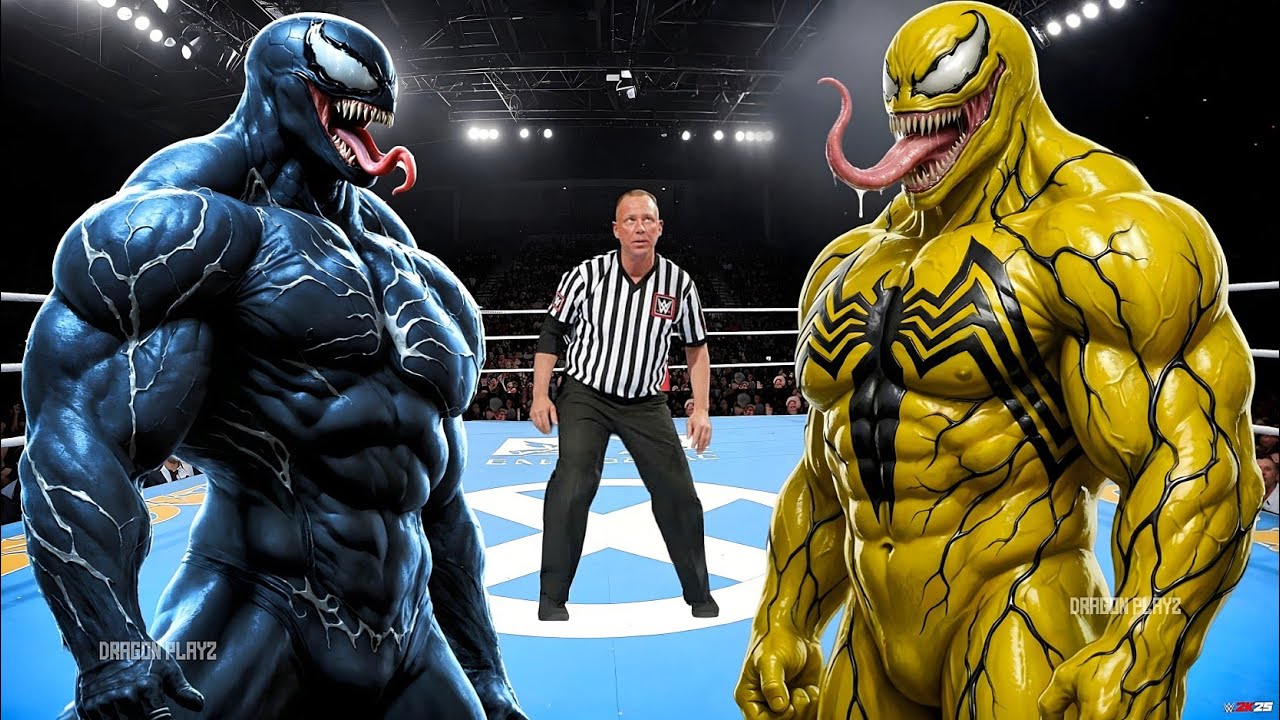 VENOM VS YELLOW VENOM - EPIC BATTLE