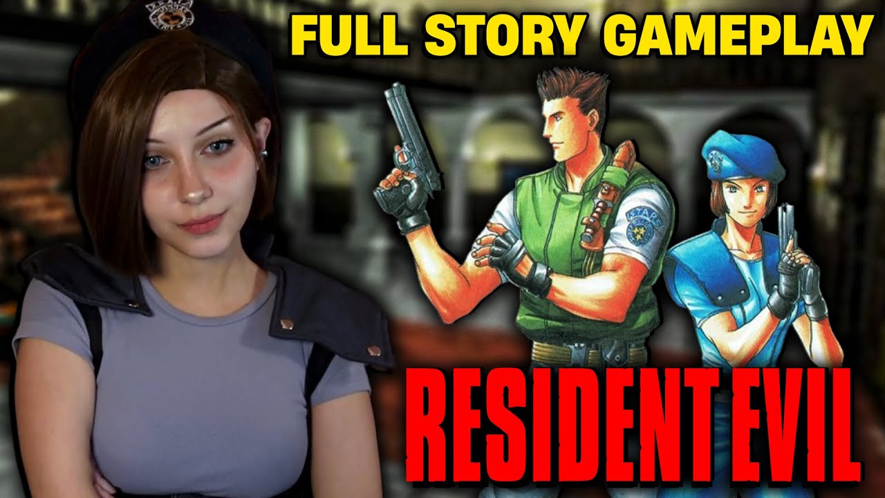 La Nascita del Survival Horror - RESIDENT EVIL 1998 (Jill&Chris Campaign) || Full Story Gameplay ITA
