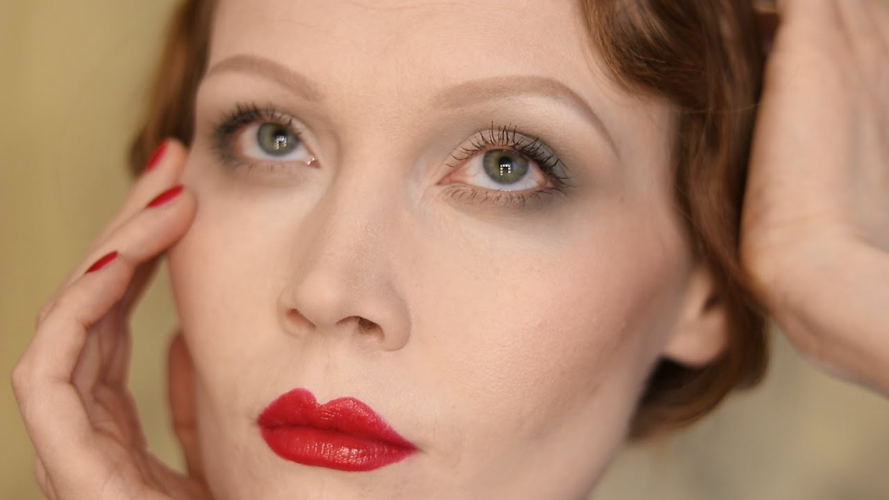 Easy 1930s makeup tutorial