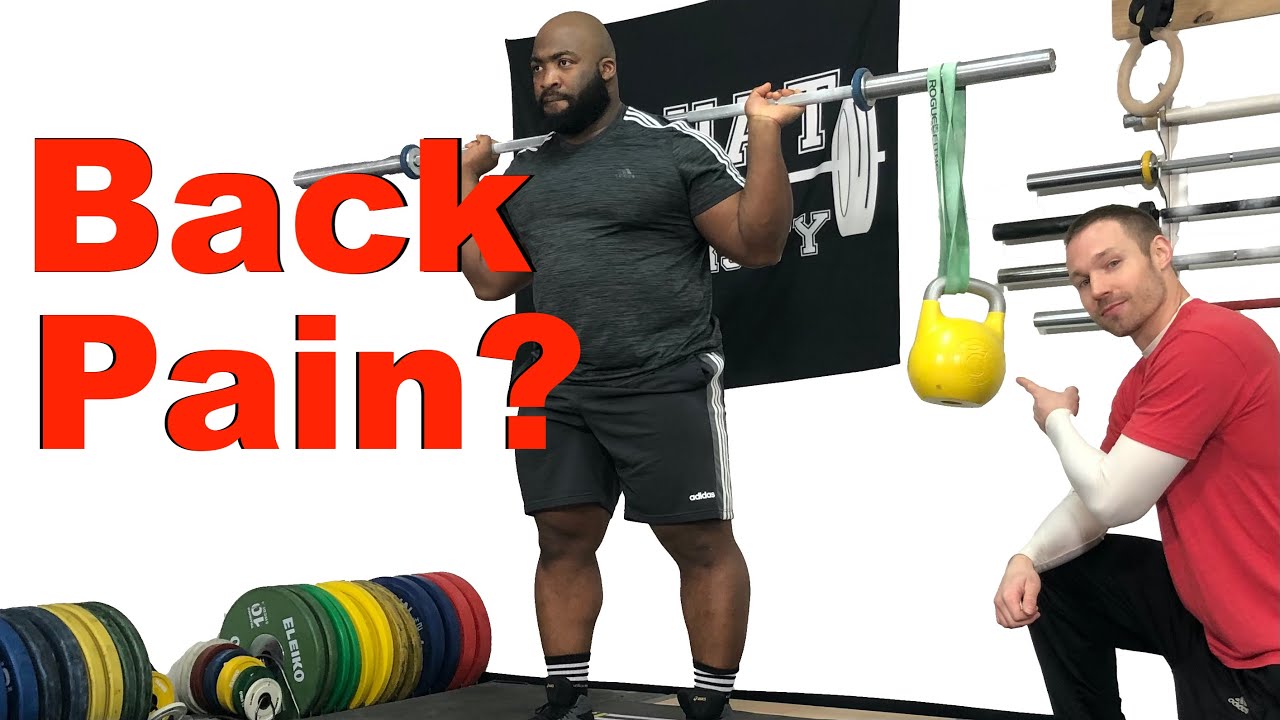 Offset Walks & Squats for Back Pain (ENHANCE CORE STABILITY)