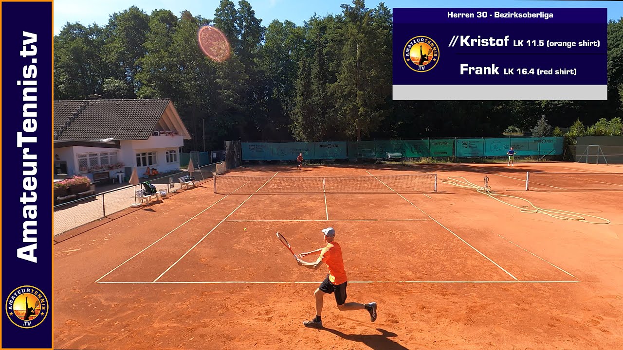 Medenspiel 2022 -  Amateur Tennis -  Full Match -  LK 11.5 vs LK 16.4 (NTRP 4.5 vs 4.0)