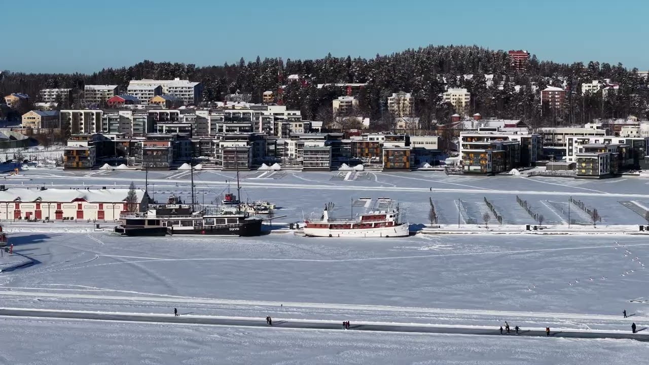 Kuopion Satama - Kuopio Harbor (Aerial View)