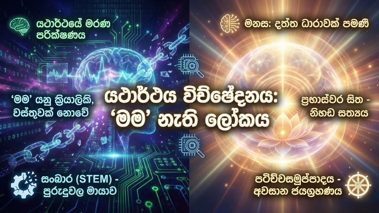 මොළය මවන ත්‍රිමාණ ලෝකය බිඳදමන පරම සත්‍යය: Ontological Autopsy | Neuroscience